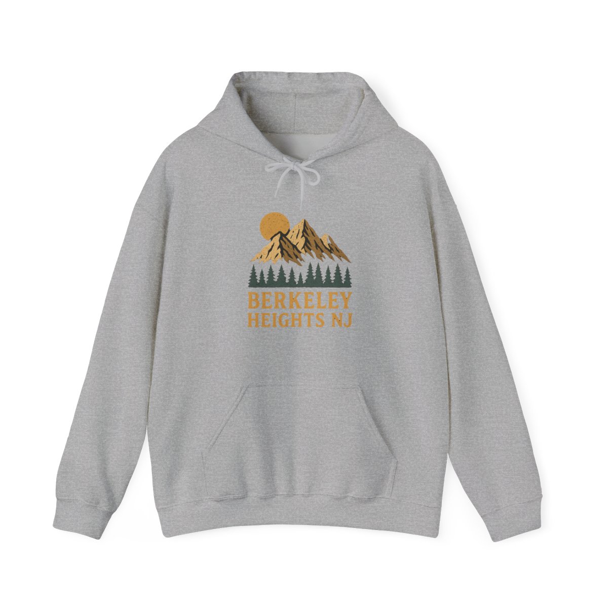 Berkeley Heights NJ Mountain Sunset Hoodie