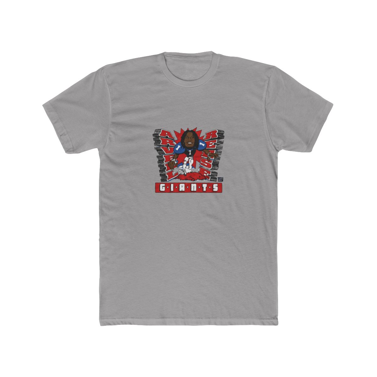 New York Giants Arvell Reese Hand-Drawn Caricature T Shirt - Diehard Fan Gear