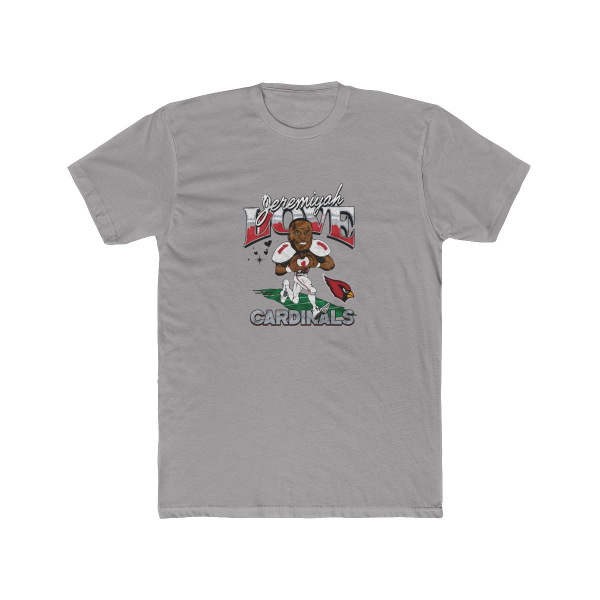 Jeremiyah Love Arizona Cardinals Caricature T Shirt - NFL Fan Gift