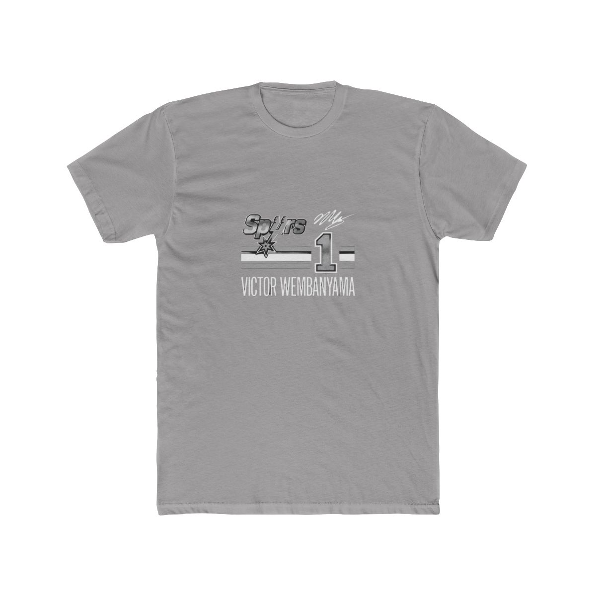 Youth Spurs Victor Wembanyama Signature Jersey T-Shirt