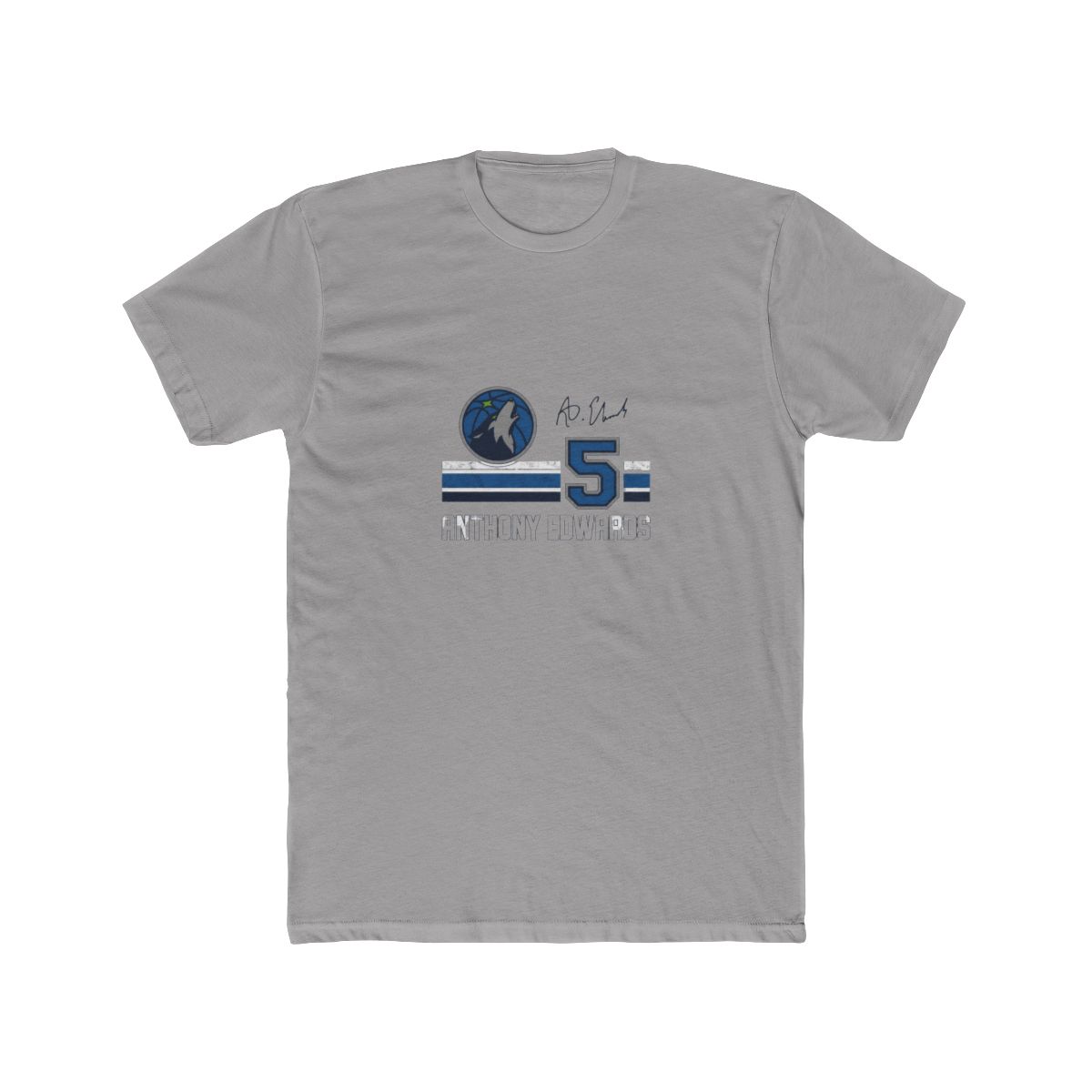 Timberwolves Anthony Edwards Signature Jersey T-Shirt