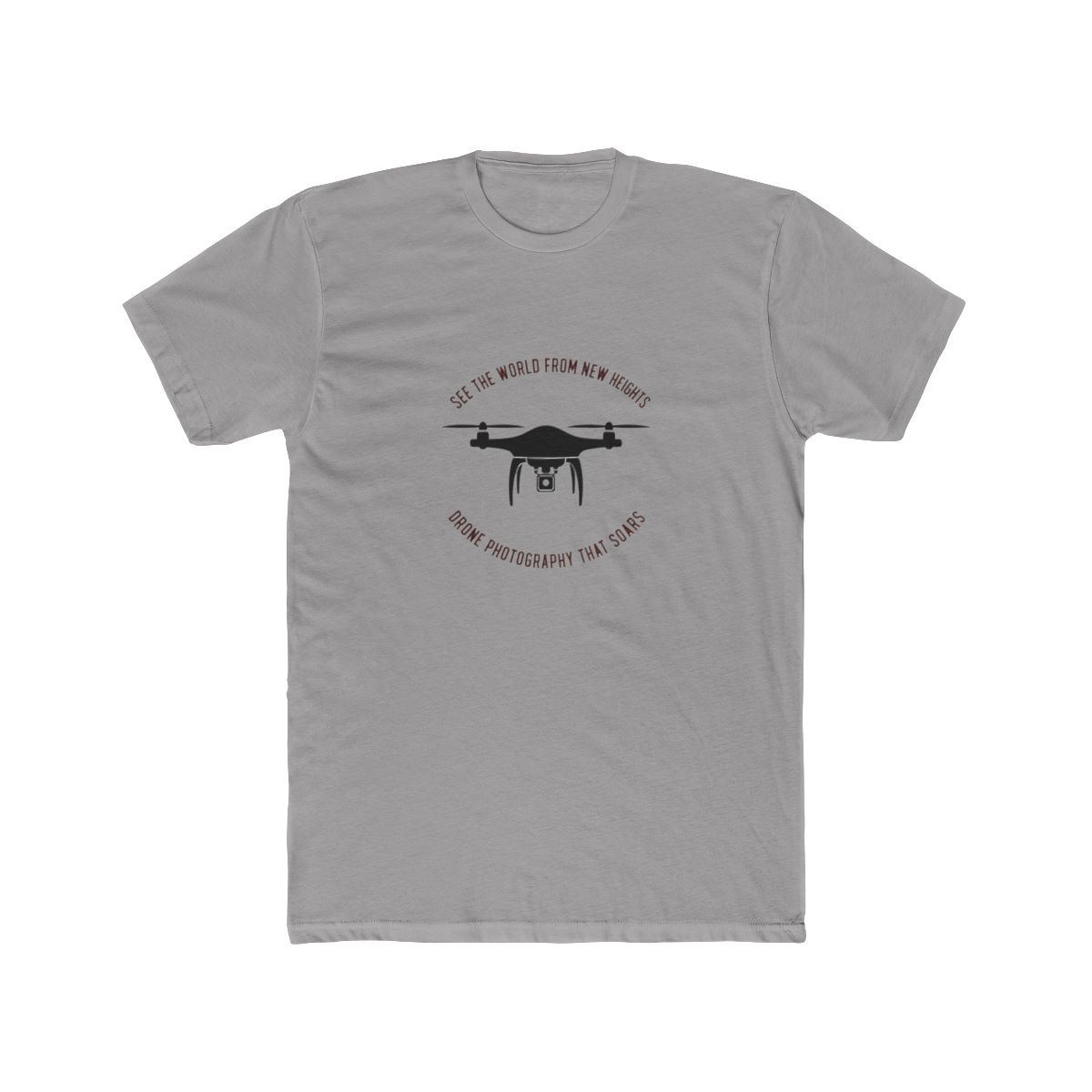 See The World From New Heights Drone Photography T-Shirt
