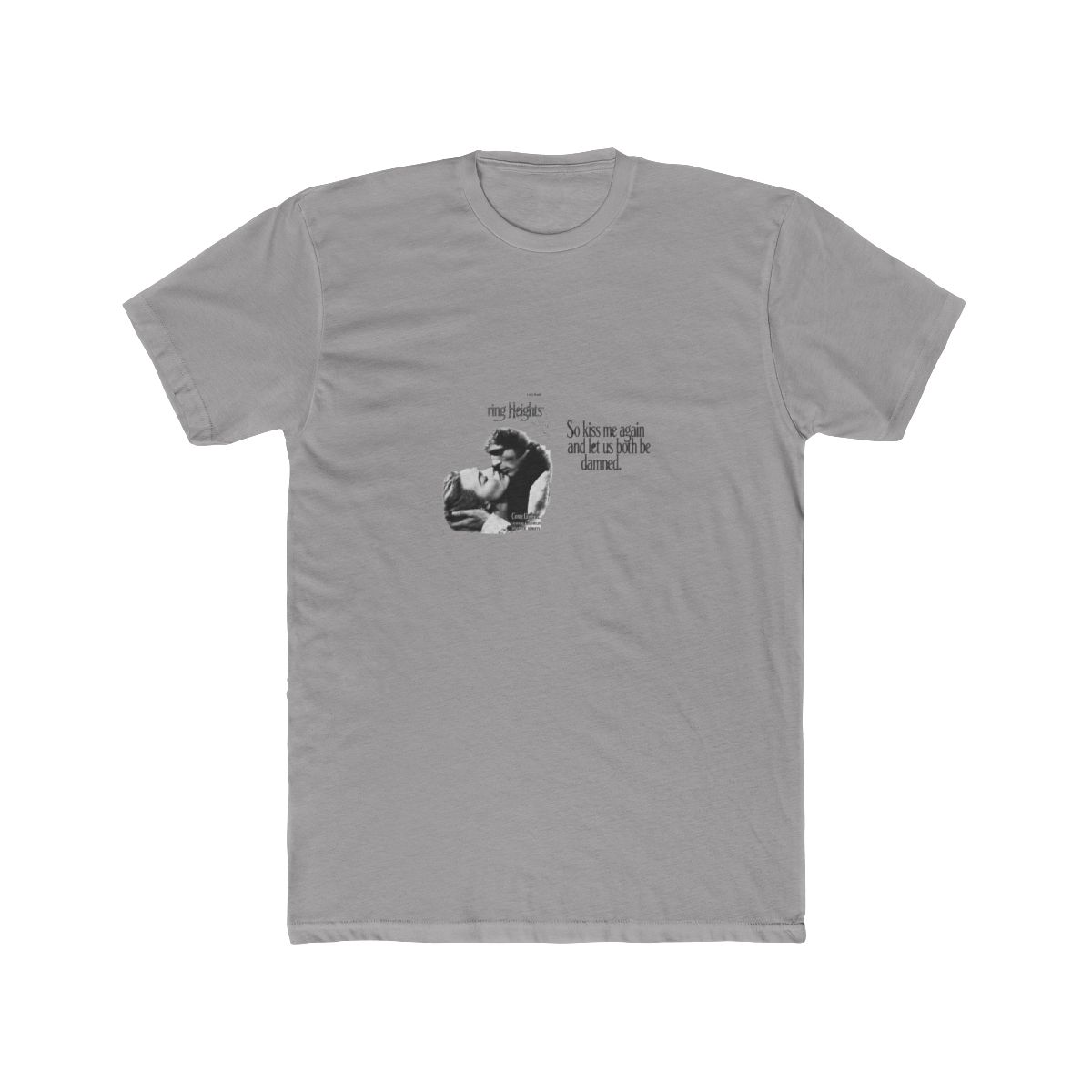 Wuthering Heights Come Undone Kissing Couple T-Shirt