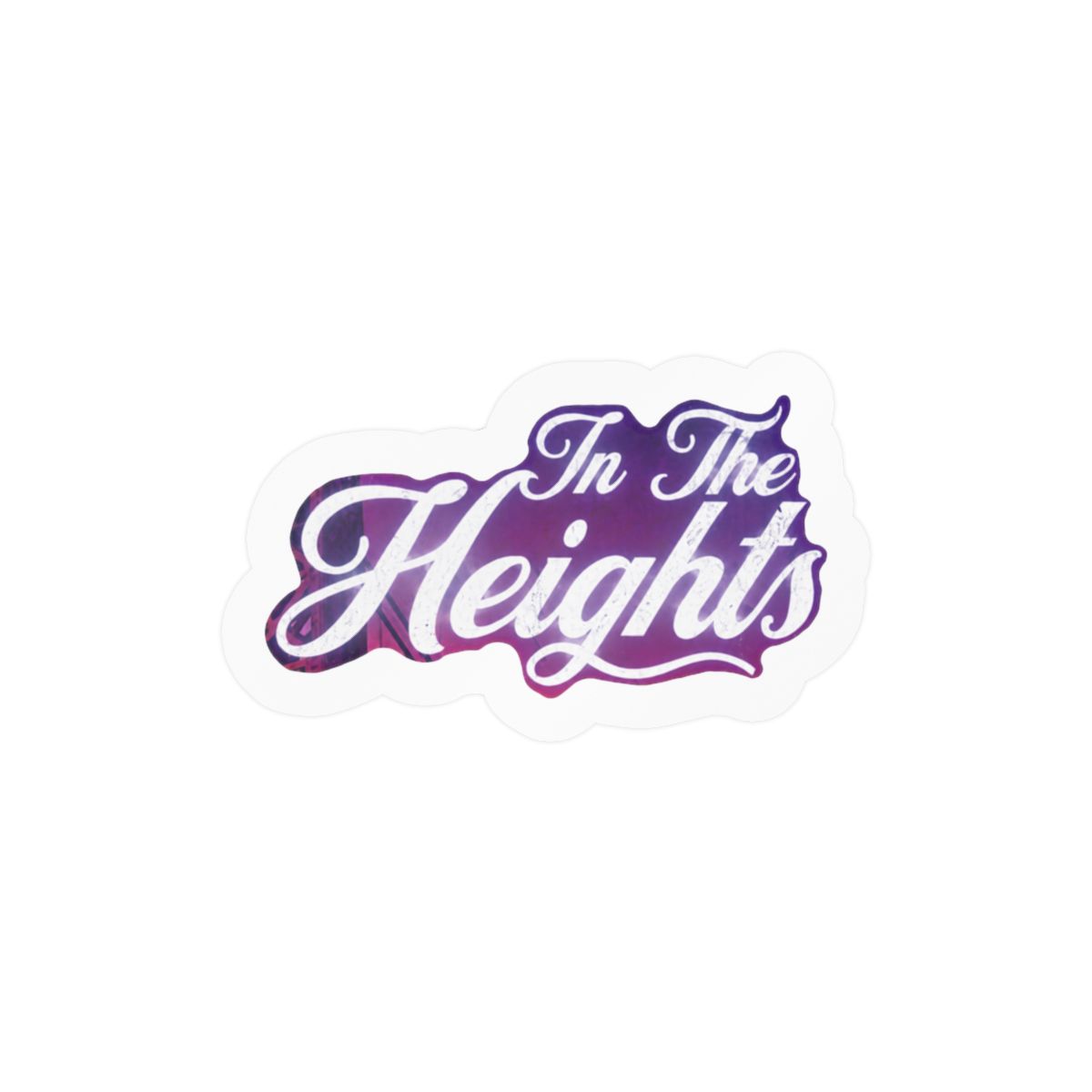 The Heights Sticker | Bold Vinyl Decal